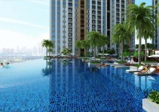 Cho thuê căn hộ Lexington quận 2, 2 phòng ngủ, view hồ bơi , giá rẻ 15 Triệu/tháng